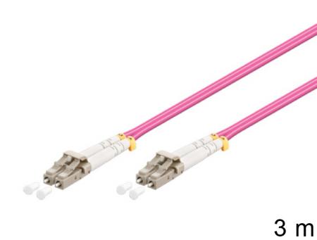 Vezeloptische LC/LC-kabel 50/125µ 3m OM4