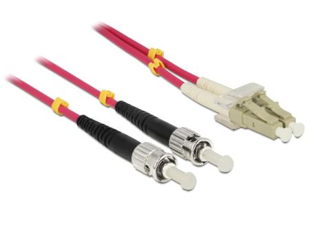 Vezeloptische kabel LC/ST 50/125µ 10m OM4 - Delock