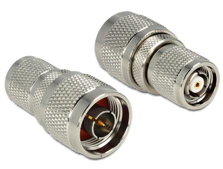 Delock Adapter N Stekker > RP-TNC Stekker - Delock
