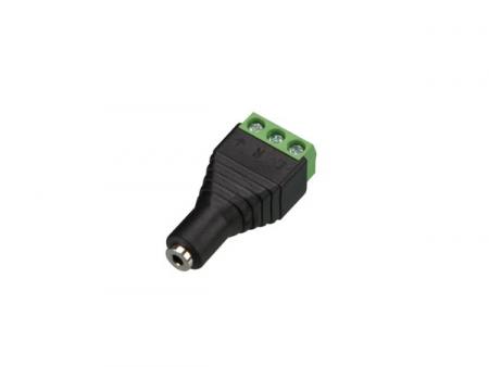 2,5 mm STEREOPLUG NAAR 3-POLIGE SCHROEFAANSLUITING (5 st.) - Velleman