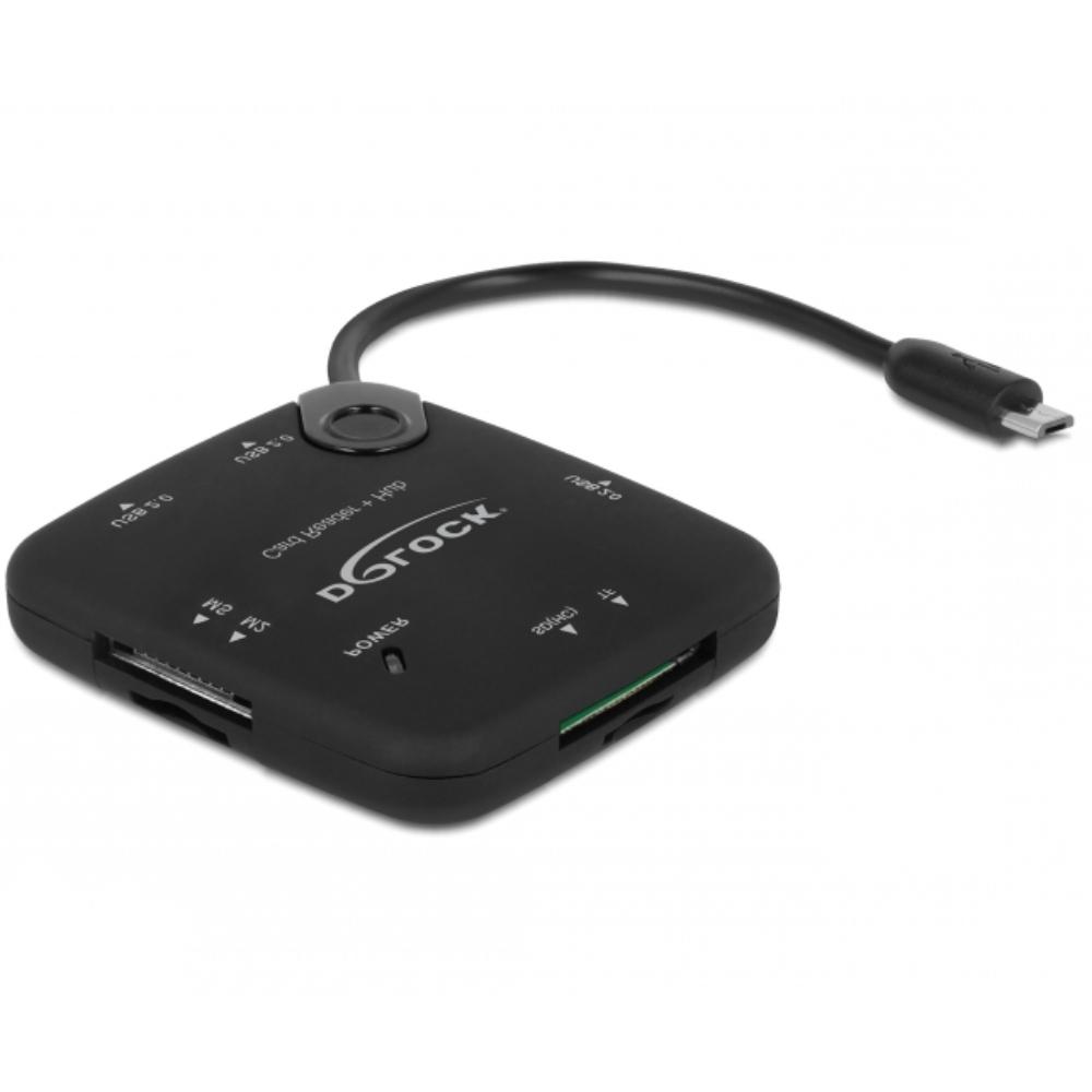 USB OTG kaartlezer - Delock