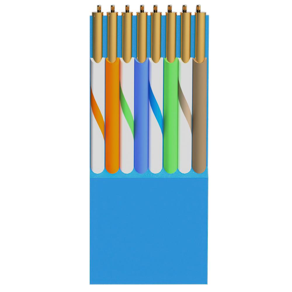 U/UTP Kabel - 0.25 meter - Blauw - Allteq
