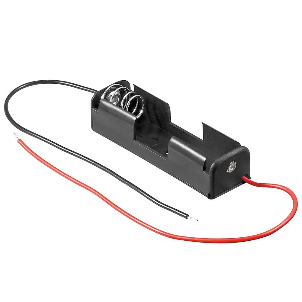1x AA batterij houder