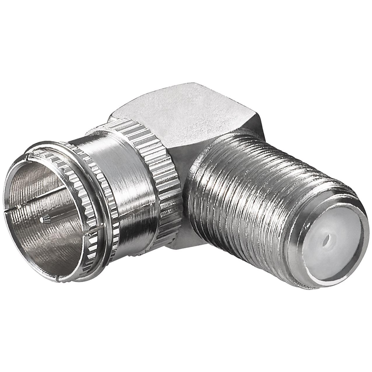 F-connector verloopstekker - Goobay