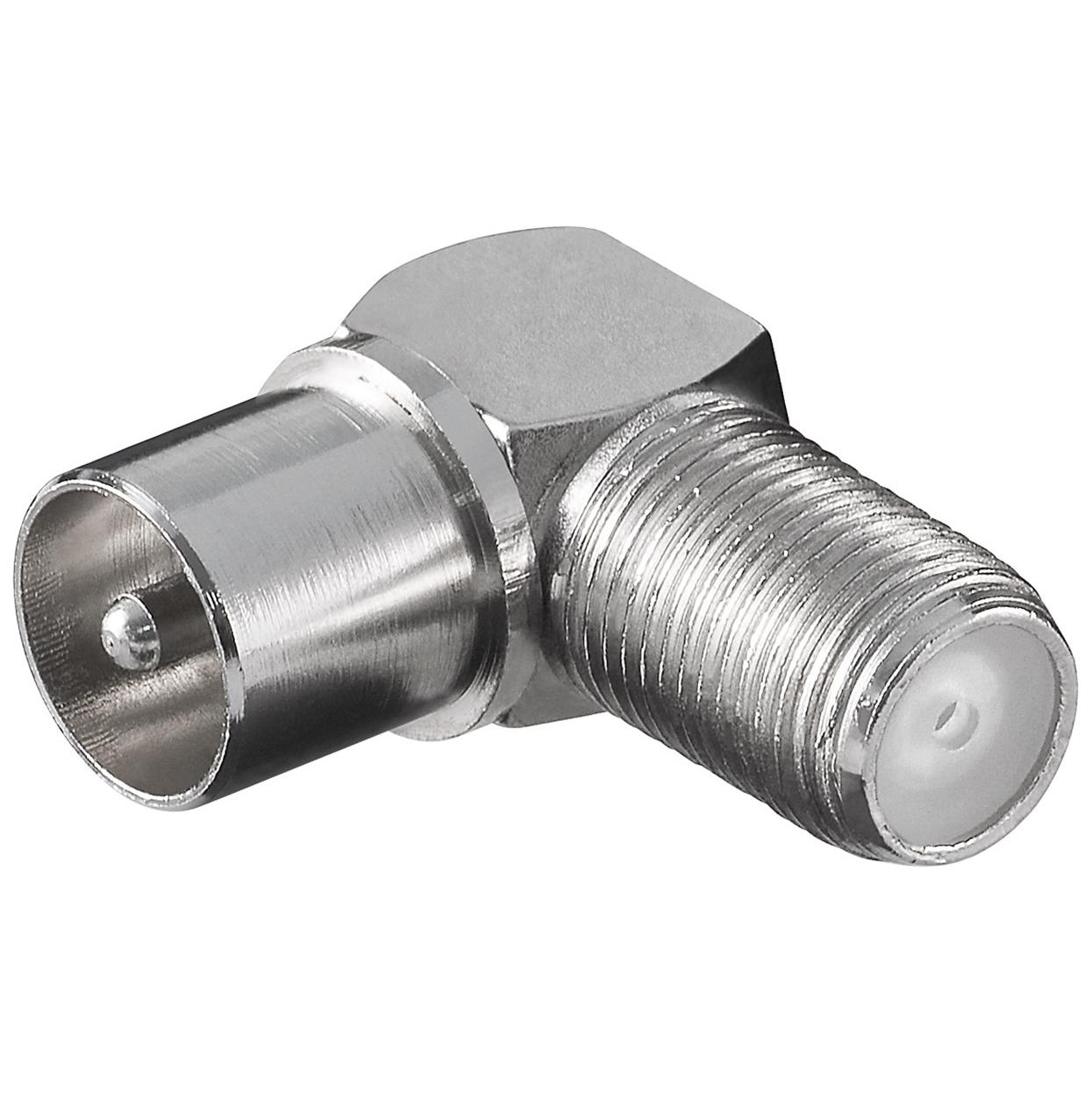 F-connector verloopstekker - Goobay