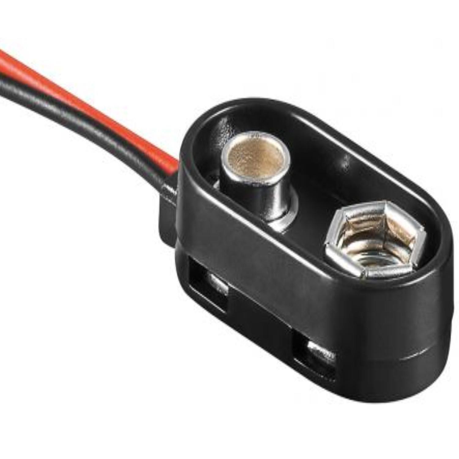 Batterij aansluitclip - Goobay