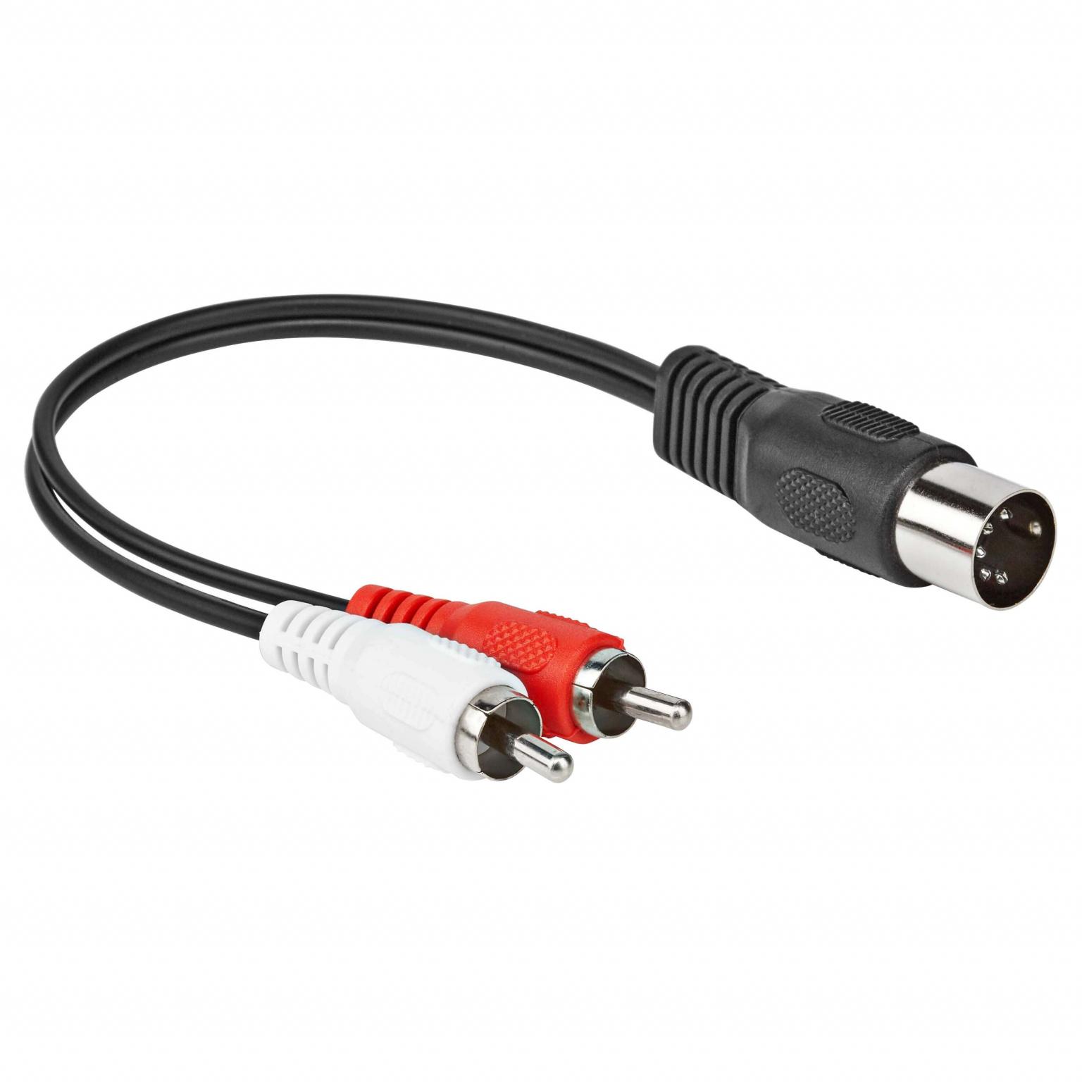 DIN naar tulp kabel - Allteq