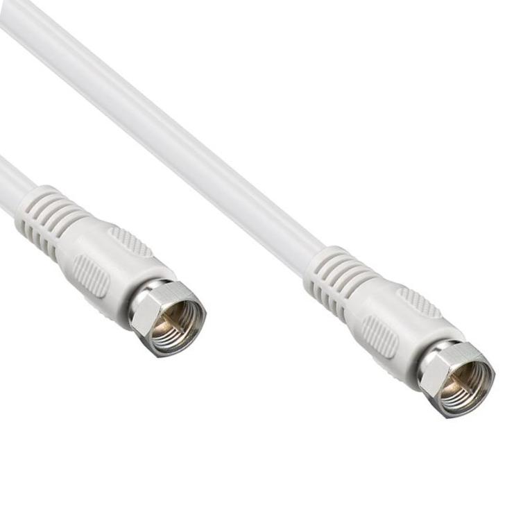 F-Connector kabel Coax - Afscherming: Dubbel