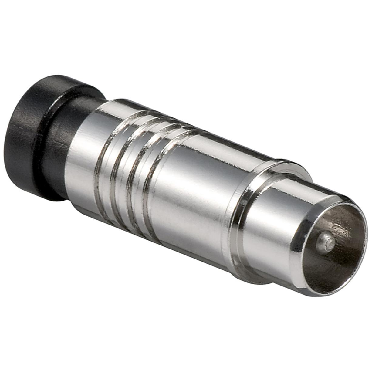 Coax compression socket - male