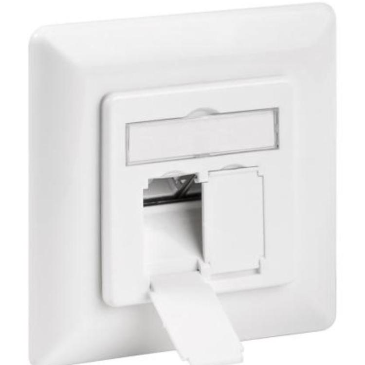 Cat 6a/Cat 7 wandcontactdoos - Inbouw - Allteq