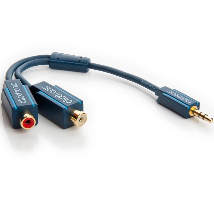 Jack naar tulp kabel - 3.5mm