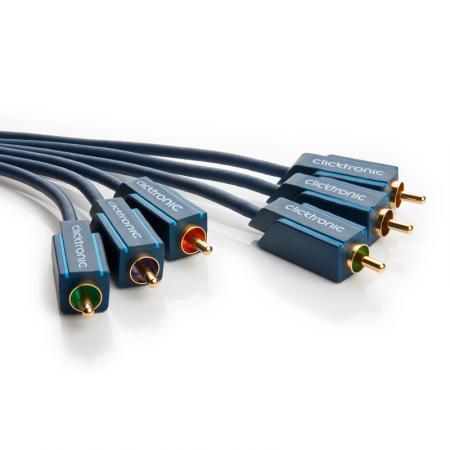 Component kabel - 10 meter - Clicktronic