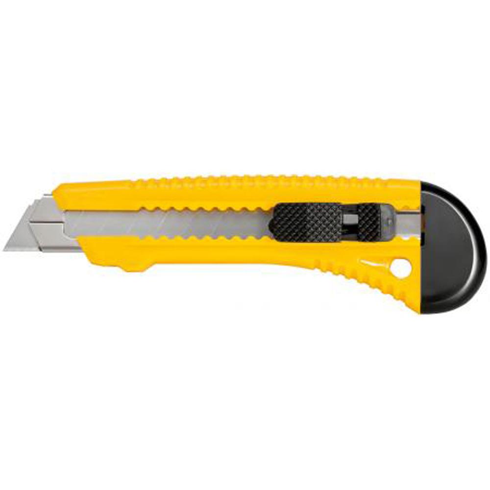 Allround knife with snap off blade plastic version with metal blad