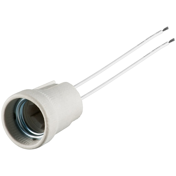 E27 lampfitting - keramiek - 100 watt - 4A