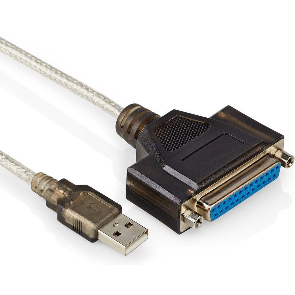 USB naar parallel kabel - Allteq