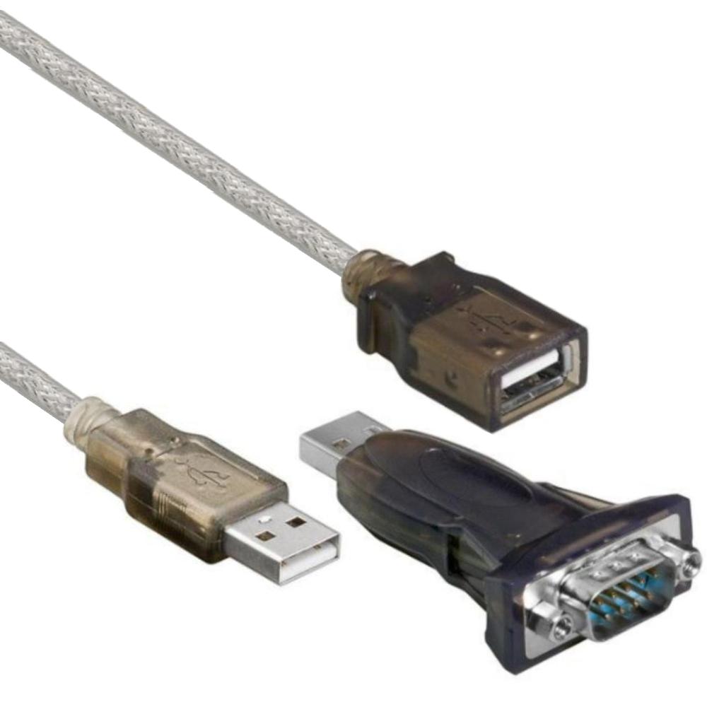 Seriële D-Sub - USB 2.0 adapter - Goobay
