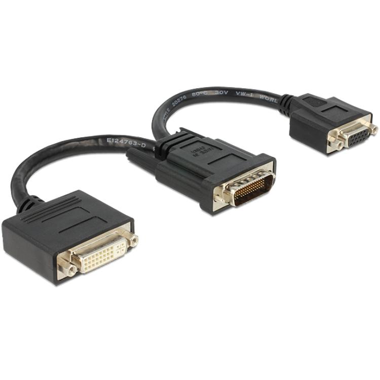 DMS-59 naar DVI en VGA kabel - Delock