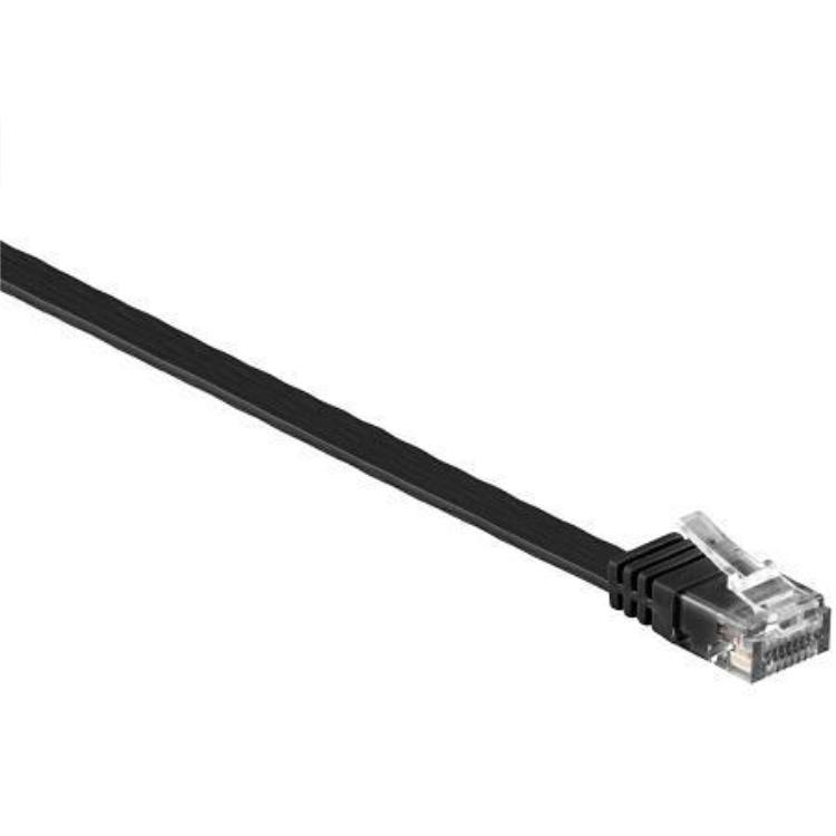 U/UTP Kabel - 0.5 meter - Zwart - Goobay