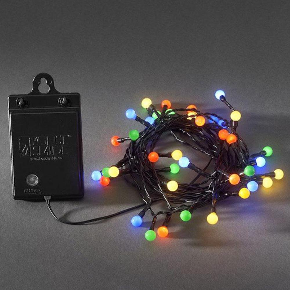 Clusterverlichting - led kerstverlichting buiten en binnen - 80 lampjes - 7.9 meter - multicolor