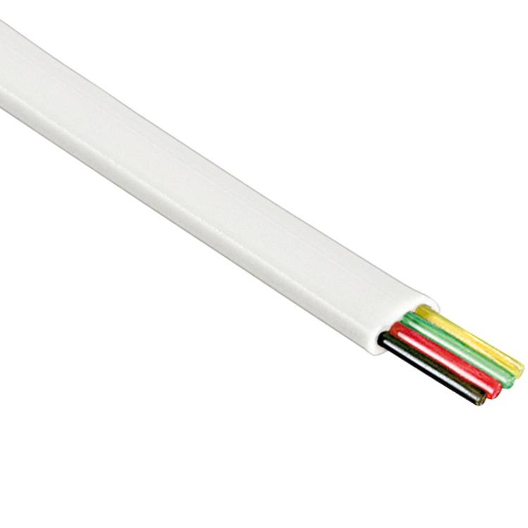 Telefoonkabel op rol - 4-aderig Plat