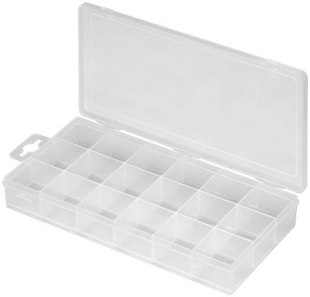 Boîte de rangement en plastique avec 18 compartiments - Goobay