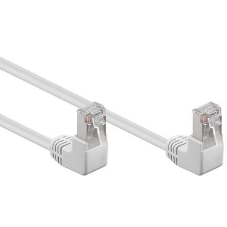 F/UTP netwerkkabel Cat 5e haaks - Goobay
