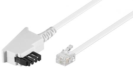Câble TAE Connecteur TAE F > Connecteur 6P4C - Goobay