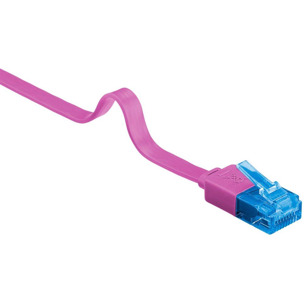 U/UTP Cat 6a - 2 meter - Roze - Goobay