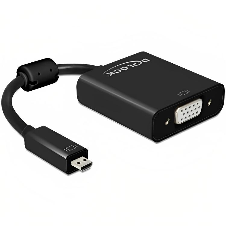 Convertisseur Micro HDMI vers VGA - Delock