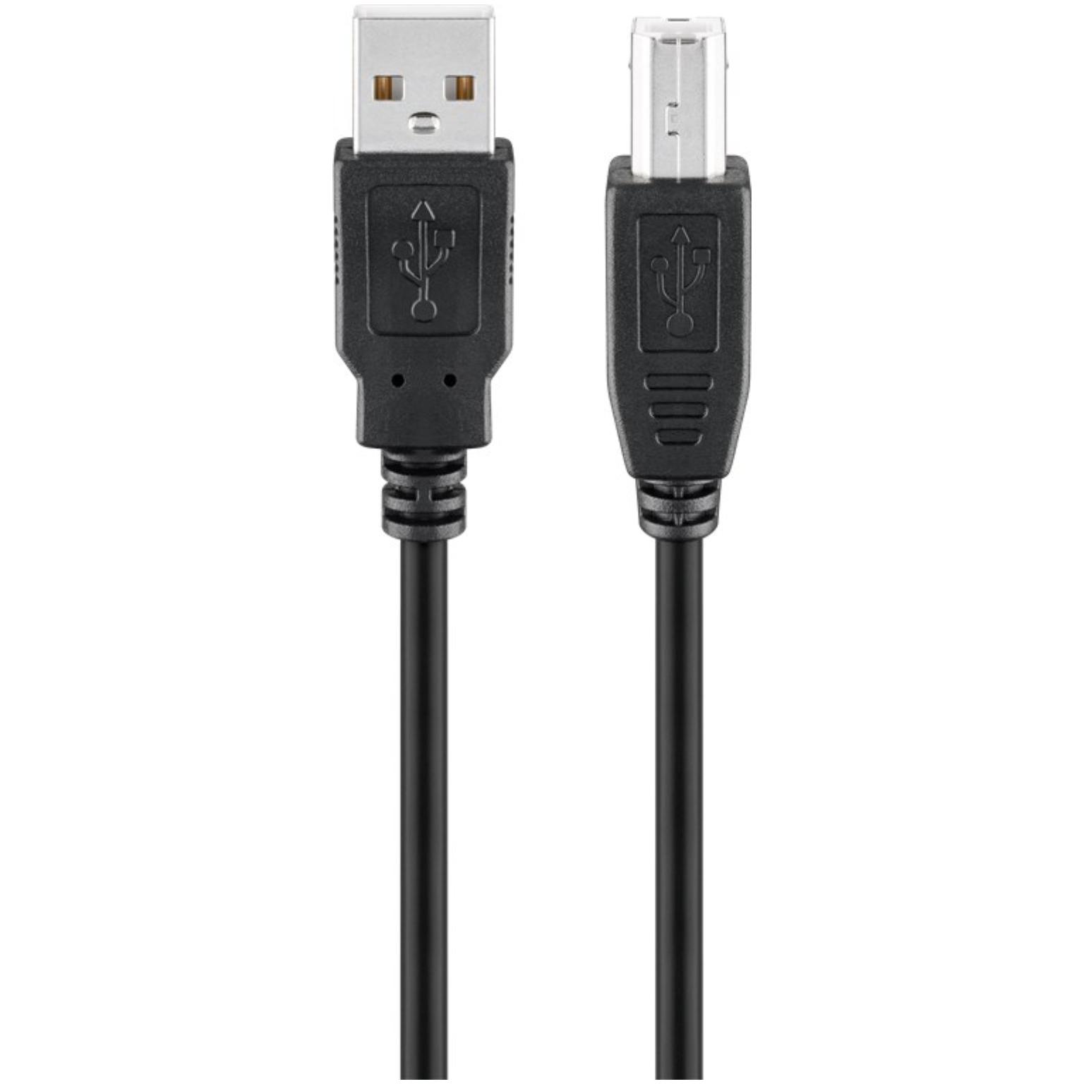 Cable d'imprimante USB-C Vers USB-B 1,8M Noir - Onduleurs - Achat & prix