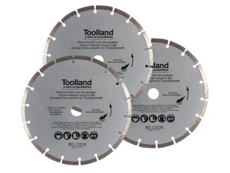 Doorslijpschijf - 6600 Rpm - Ø 230 mm - Toolland