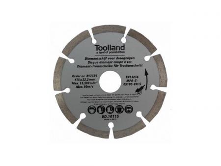 Doorslijpschijf - 13300 Rpm - Ø 150 mm - Toolland