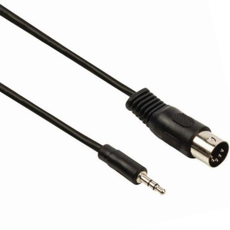 DIN naar jack kabel - Allteq