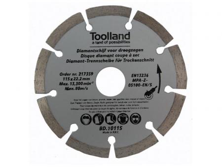 Doorslijpschijf - 6600 Rpm - Ø 230 mm - Toolland
