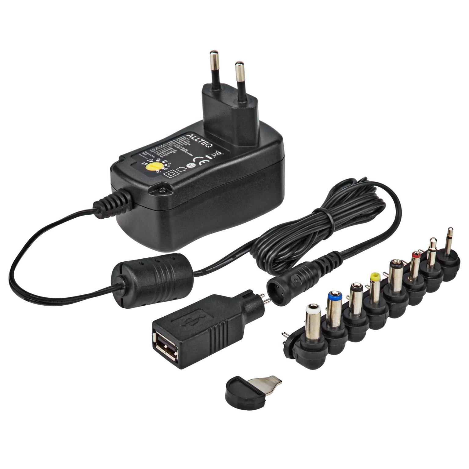 Universele AC/DC adapter - Allteq