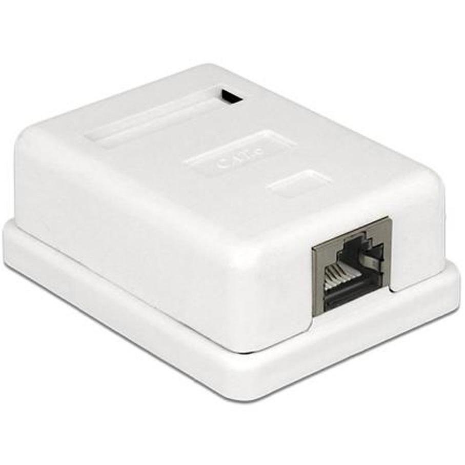 Cat 6 wandcontactdoos - Opbouw - Allteq
