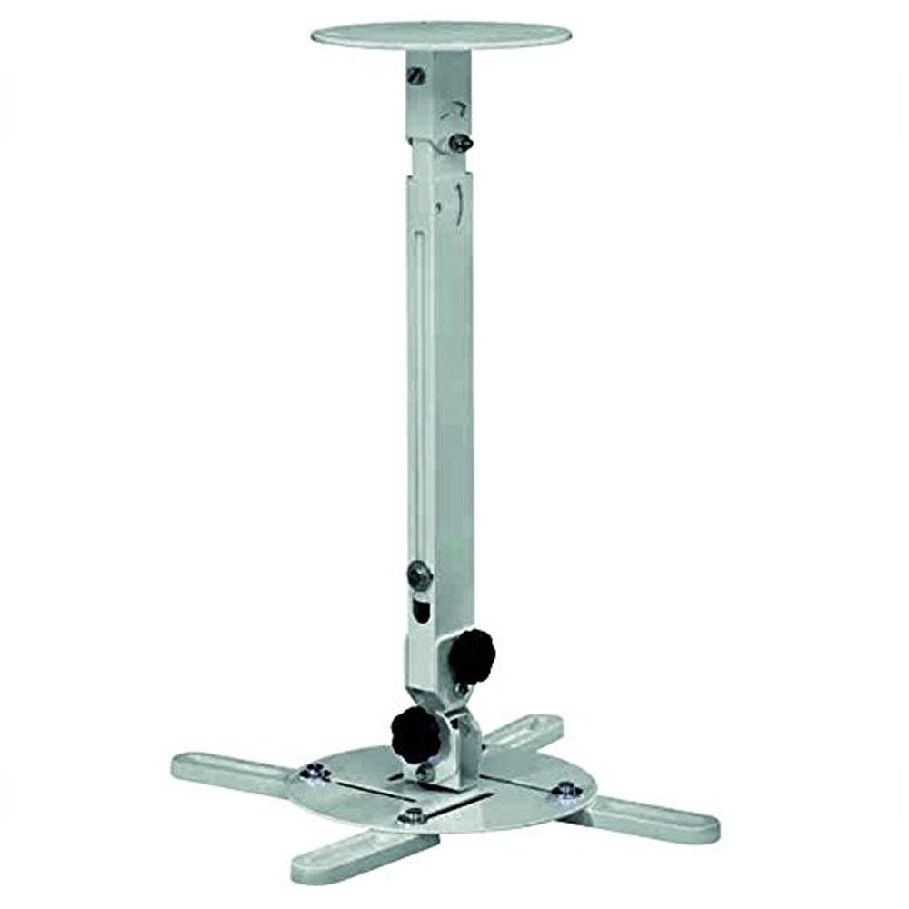 Muur- of plafondmontage - Zilver - Maximale belasting 10 kg - Schwaiger