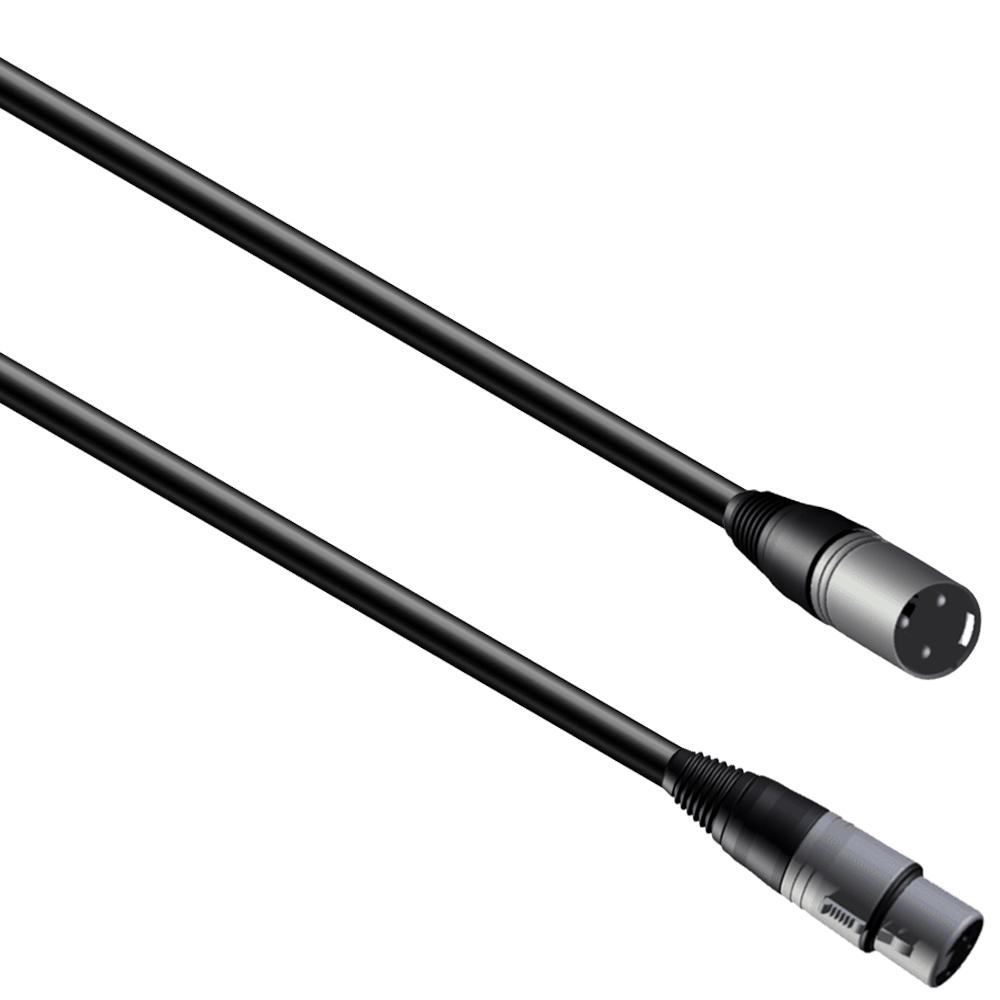 Câble numérique monté XLR M / XLR H (0,22 mm²) 