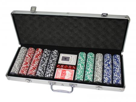Cadeau - Set de poker - 500 jetons - Techtube Pro