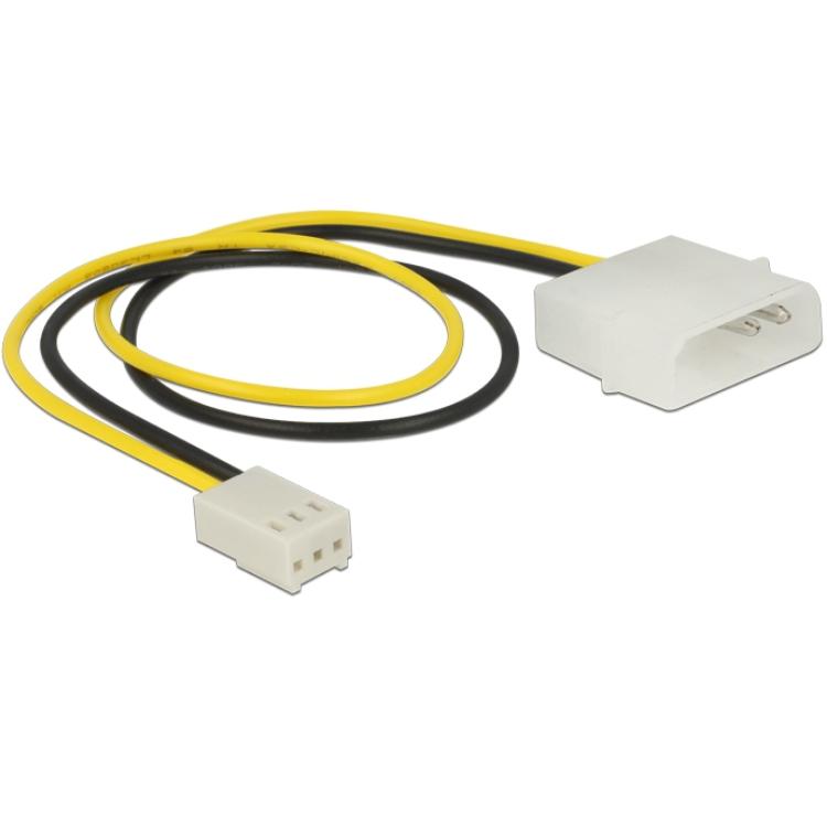 Molex naar ventilator voedingskabel - Goobay