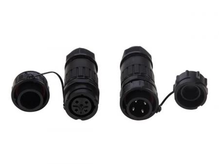 4P CONNECTOR VOOR KABEL WATERBESTENDIG IP68 16A 320V (1 set) - Velleman