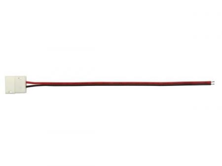 MET 1 PUSH CONNECTOR VOOR FLEXIBELE LED STRIP KABEL 8 mm 1 KLEUR - Velleman