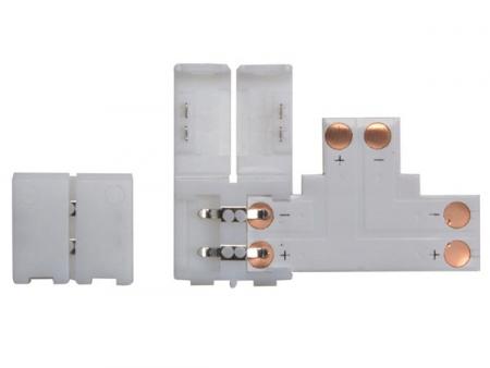 PUSH CONNECTOR VOOR FLEXIBELE LED STRIP 10 mm 1 KLEUR - Velleman