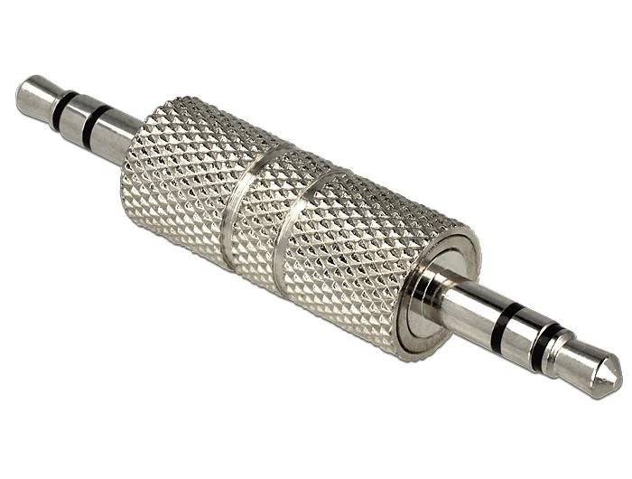 Delock Adaptateur Audio Jack 3,5 mm Mâle > 3,5 mm 3 Broches Mâle
