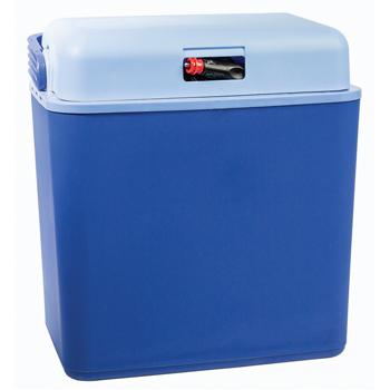 Koelbox voor auto - Aansluiting: Sigarettenaansteker of netstroomadapter, Koeling: -15°C onder omgevingstemperatuur, Inhoud: liter.
