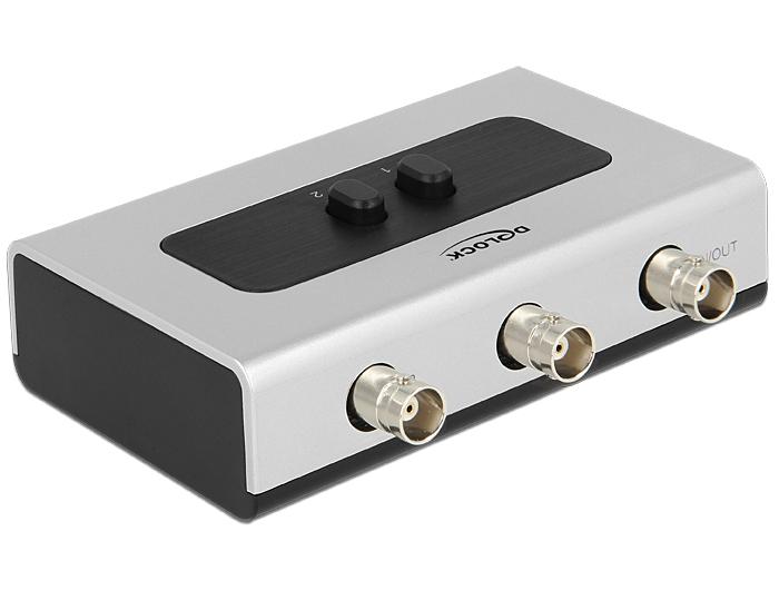 Delock Umschalter BNC 2 Port