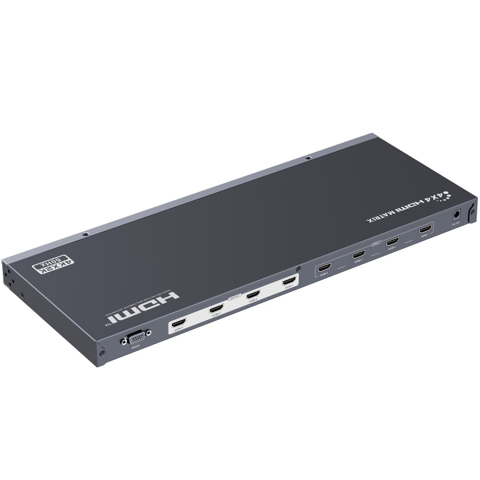 Matrice de commutation HDMI à 4 ports