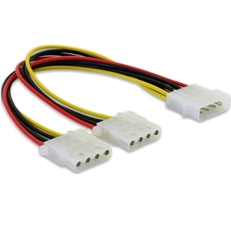 Molex verlengkabel - 0.2 meter - Nedis