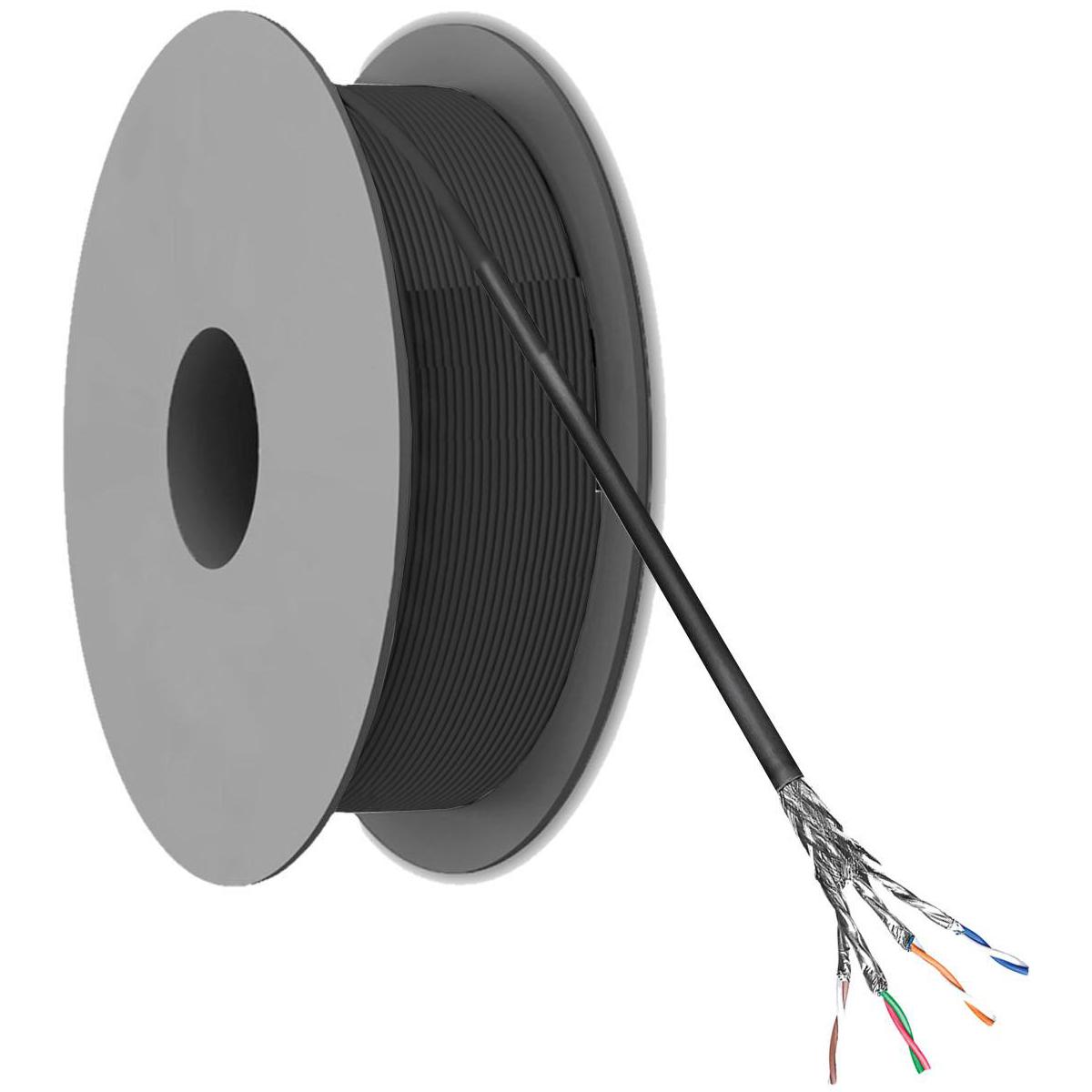 Câble réseau Cat 6 S/FTP par bobine