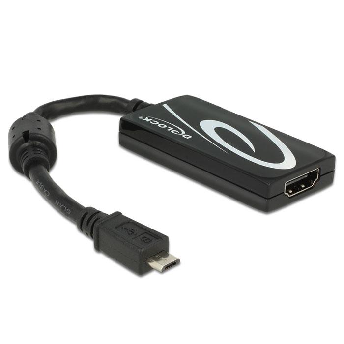 Micro USB naar HDMI omvormer - Delock